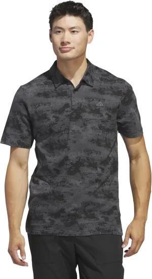 adidas Men's Go-to Printed Mesh Polo Shirt