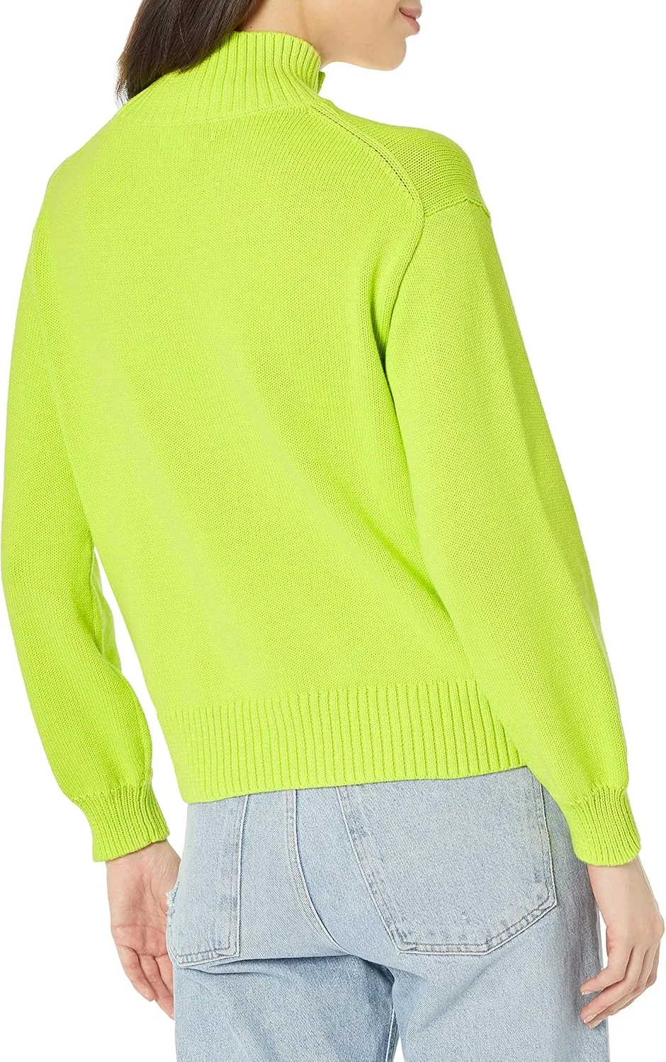 Amazon Essentials Women's Pull-Over Cotton Sweaters, Funnel-Neck, Available in Plus Size