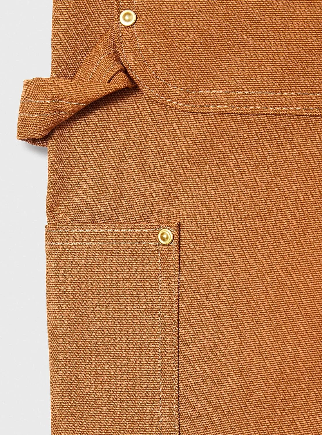 Carhartt Men's Big & Tall Firm Duck Double Front Work Dungaree
