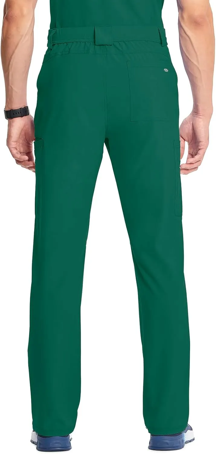 Cherokee Men's Scrub Pants Modern Fit 6 Pockets Tapered Leg with Drawstring CK200A