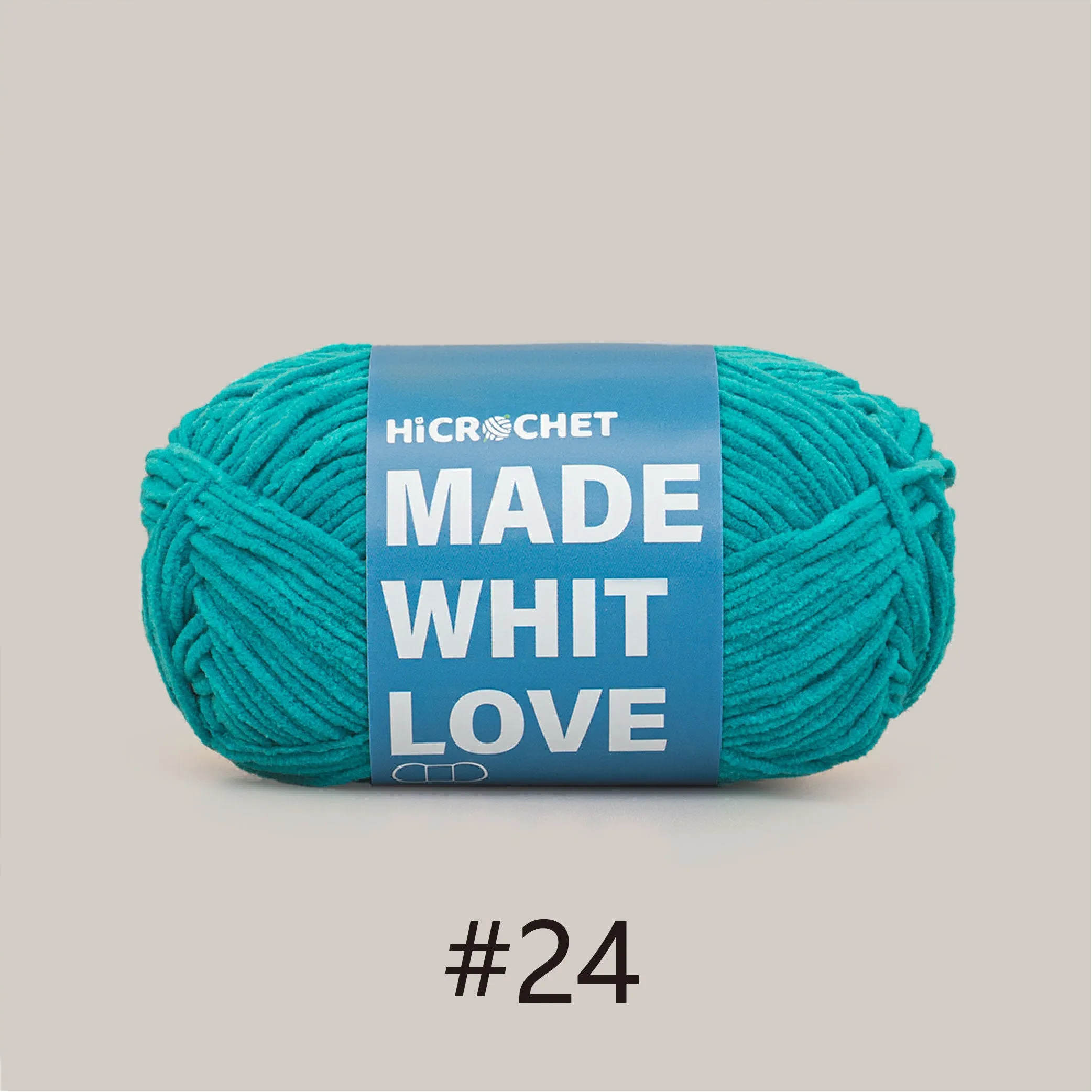 Crochet Yarn (100% polyester & 135m)
