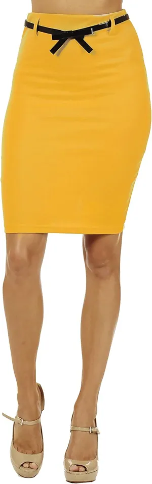 Dinamit Jeans Junior High Waist Pencil Skirt Runs Small!