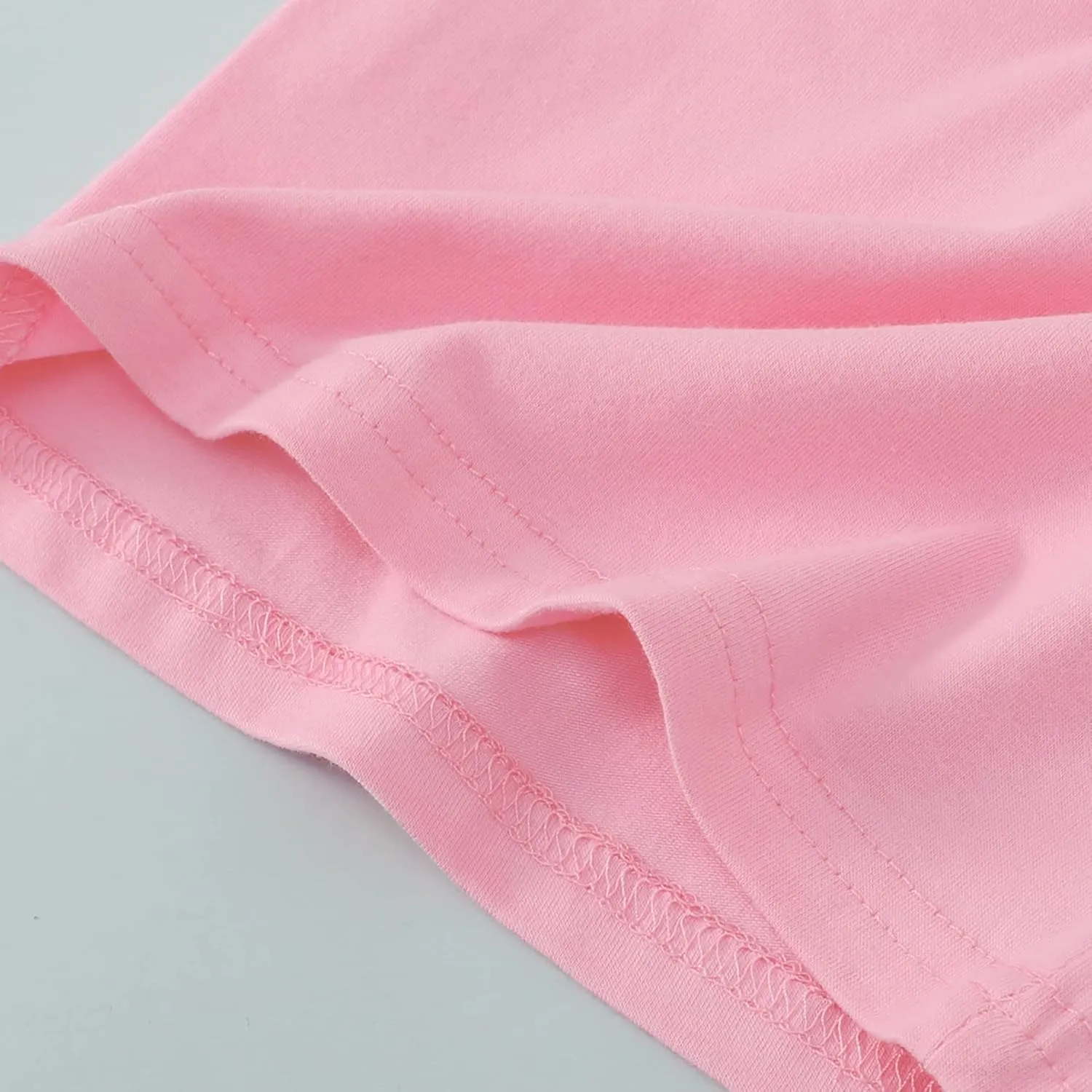 Kids Blouse Plain Ruffle Sleeve Top Toddler Girls Solid Color T-Shirt Baby Girl Cotton Casual Clothes