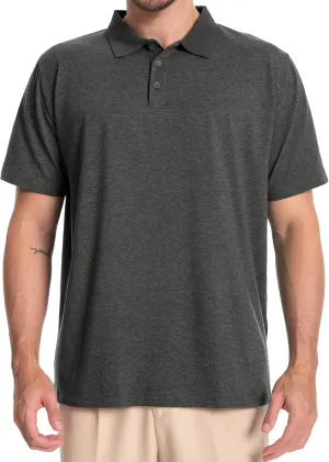 Men's Casual Polo Shirts Short Sleeve Summer Shirts Classic Collared Golf Shirt