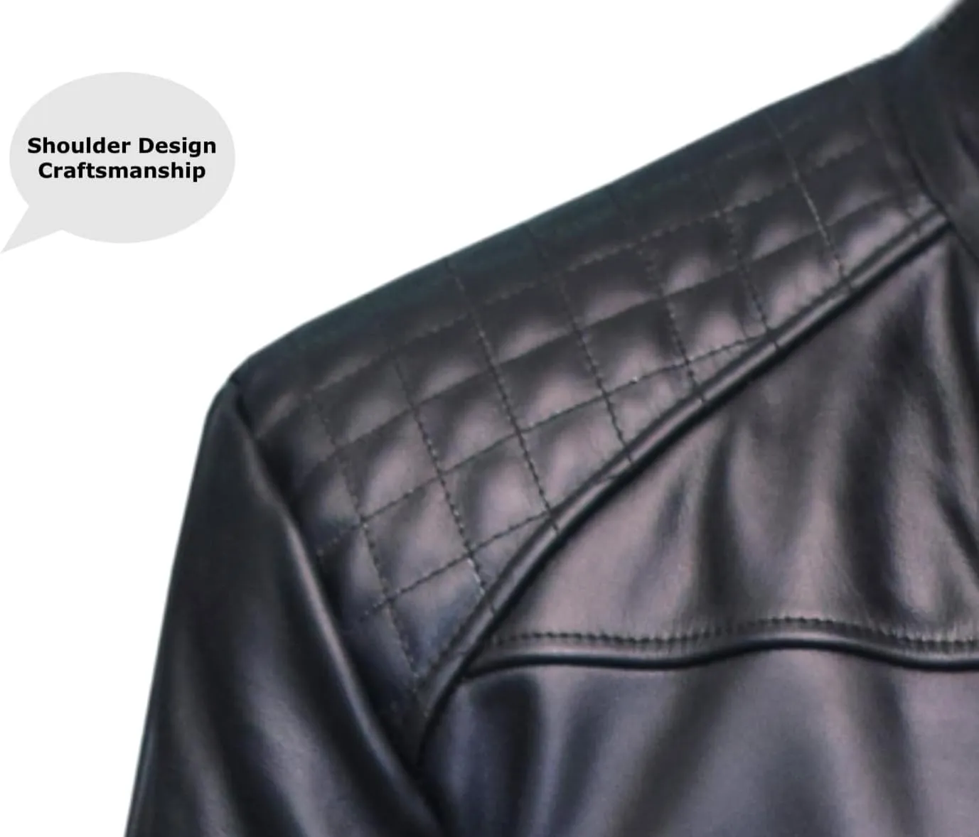 Mens Genuine Leather Jacket Cowhide Motorbike Motorcycle Moto-Jacket Real Leather Black/Brown
