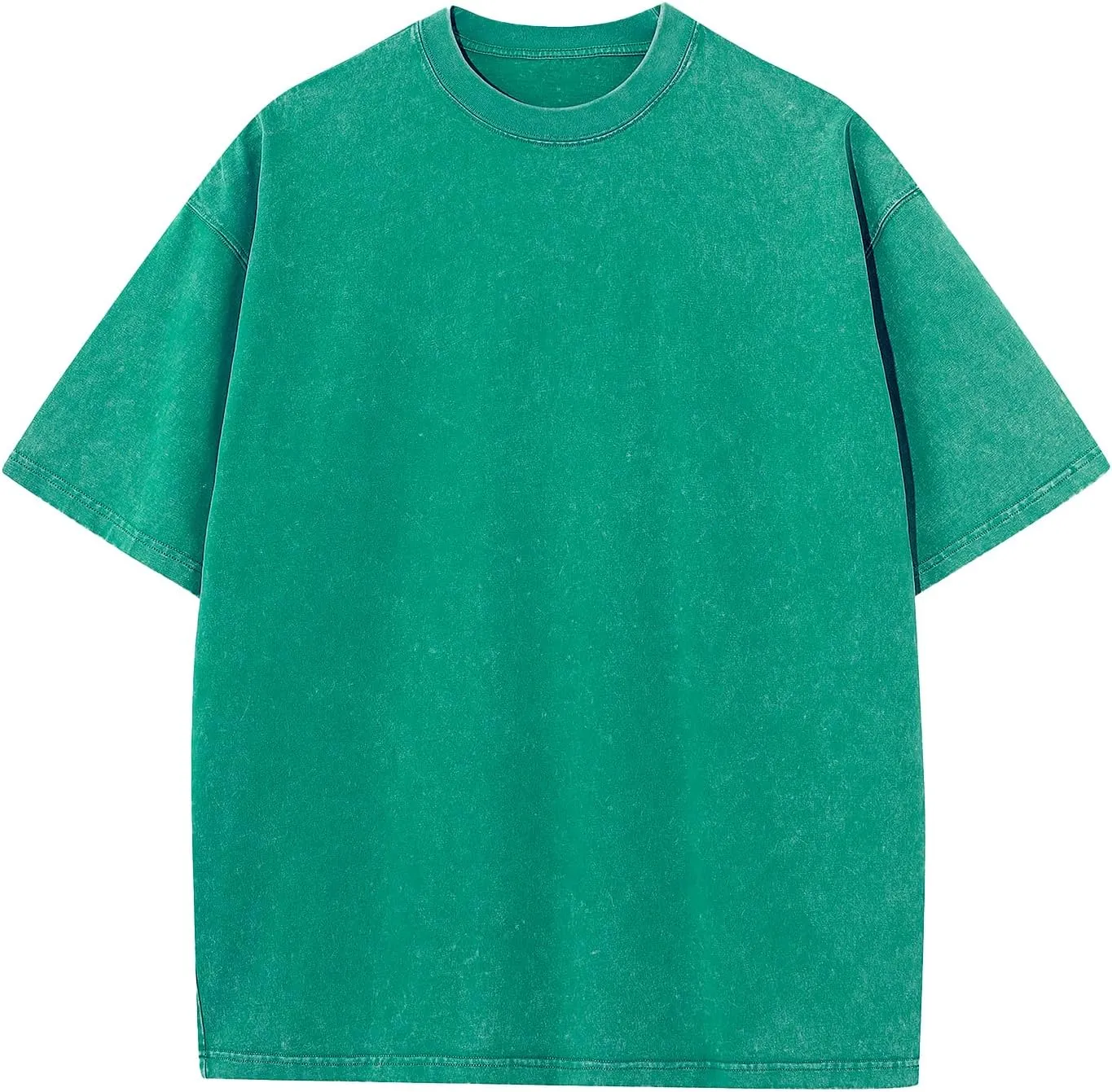 Oversized T-Shirts for Men Heavyweight Cotton Tee Crew Neck Short Sleeve Tops Men's Loose Fit Casual Fashion Shirt