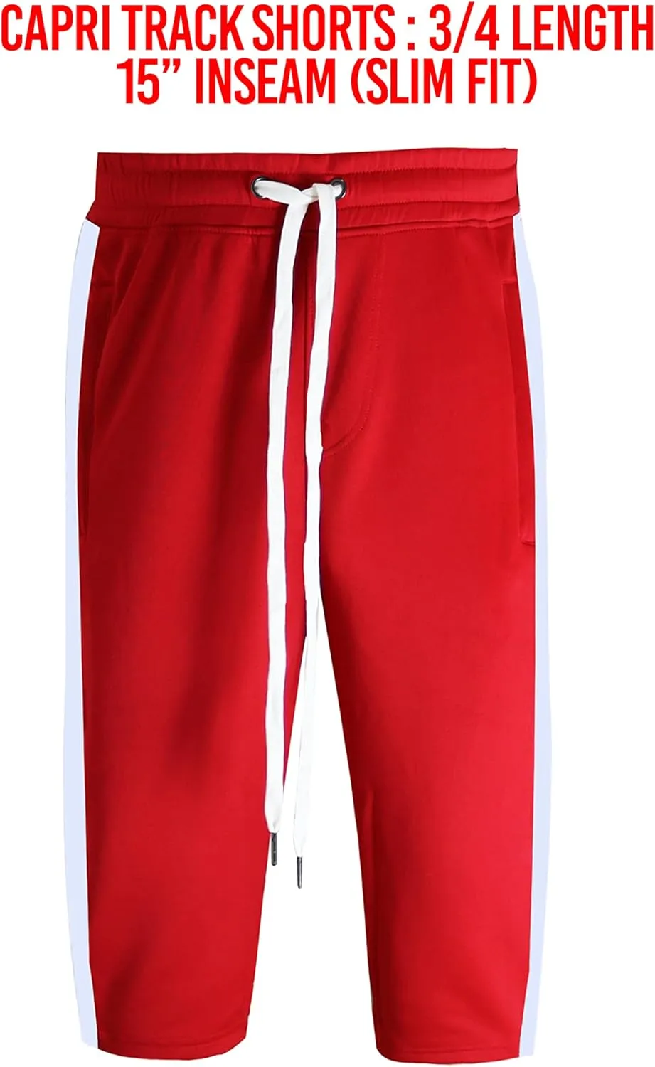 SCREENSHOT Men Athletic Sportswear Gym Fitness Active Workout Track Shorts