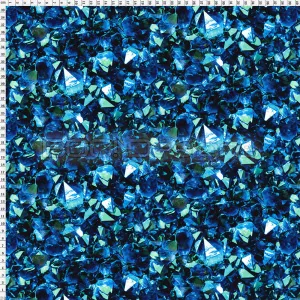 Spandex Quartz Blue