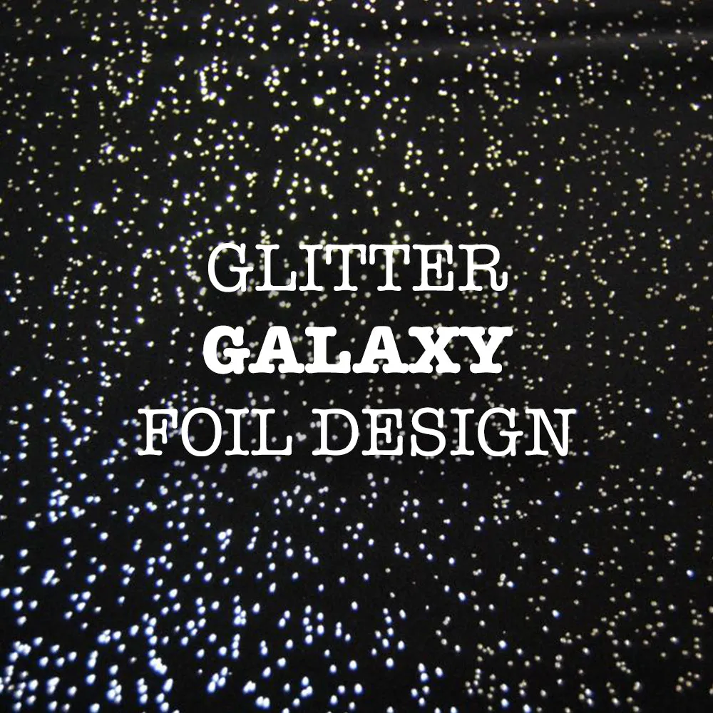 Spandex Rainbow Star Black