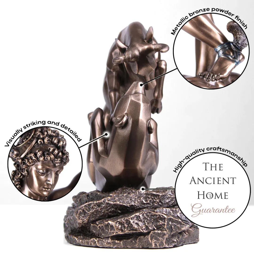 Wall Street Bull and Bear Statue (Cold Cast Bronze Sculpture)
